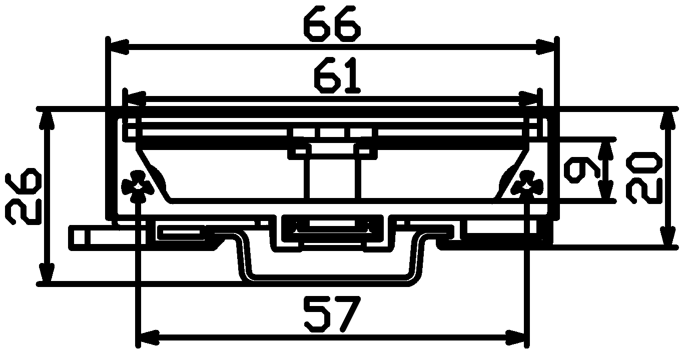 DFR0191-R导轨支架尺寸