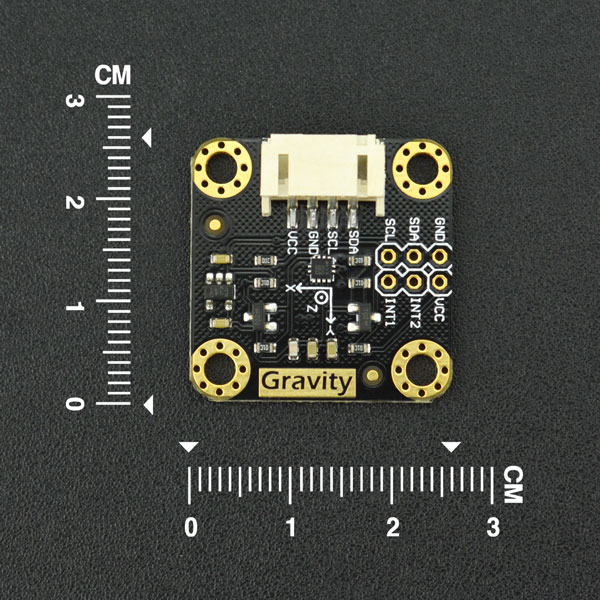 Gravity: I2C LIS2DH 三轴加速度计 