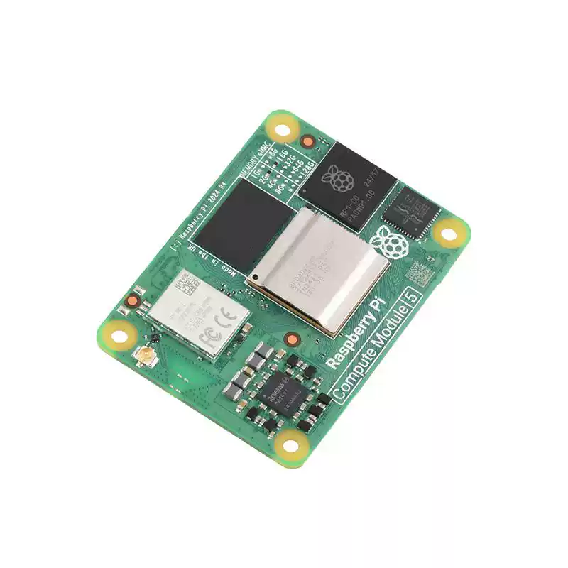 树莓派Raspberry Pi CM5开发板（4GB RAM、32GB eMMC、2.4 / 5.0 GHz Wifi、CM5104032）