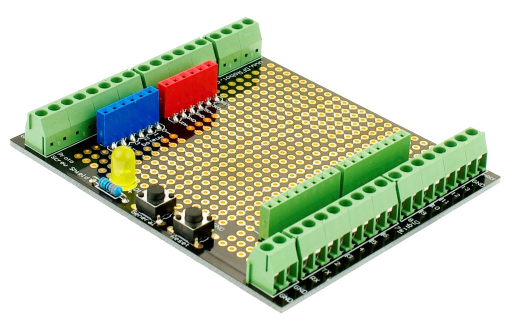 Proto Screw Shield Assembled(Arduino兼容)
