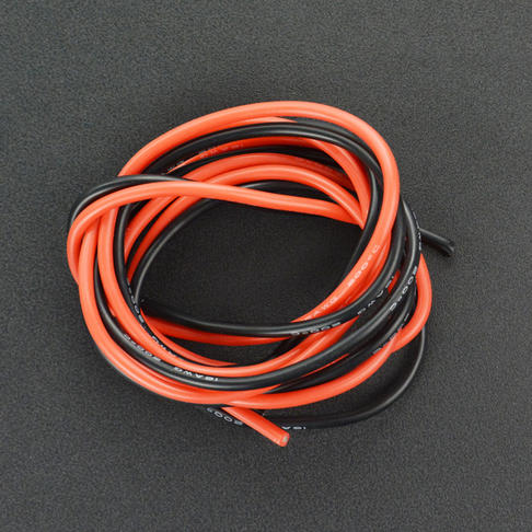 耐高温硅胶高压线 16AWG 1.5平方毫米（红色1米 黑色1米）