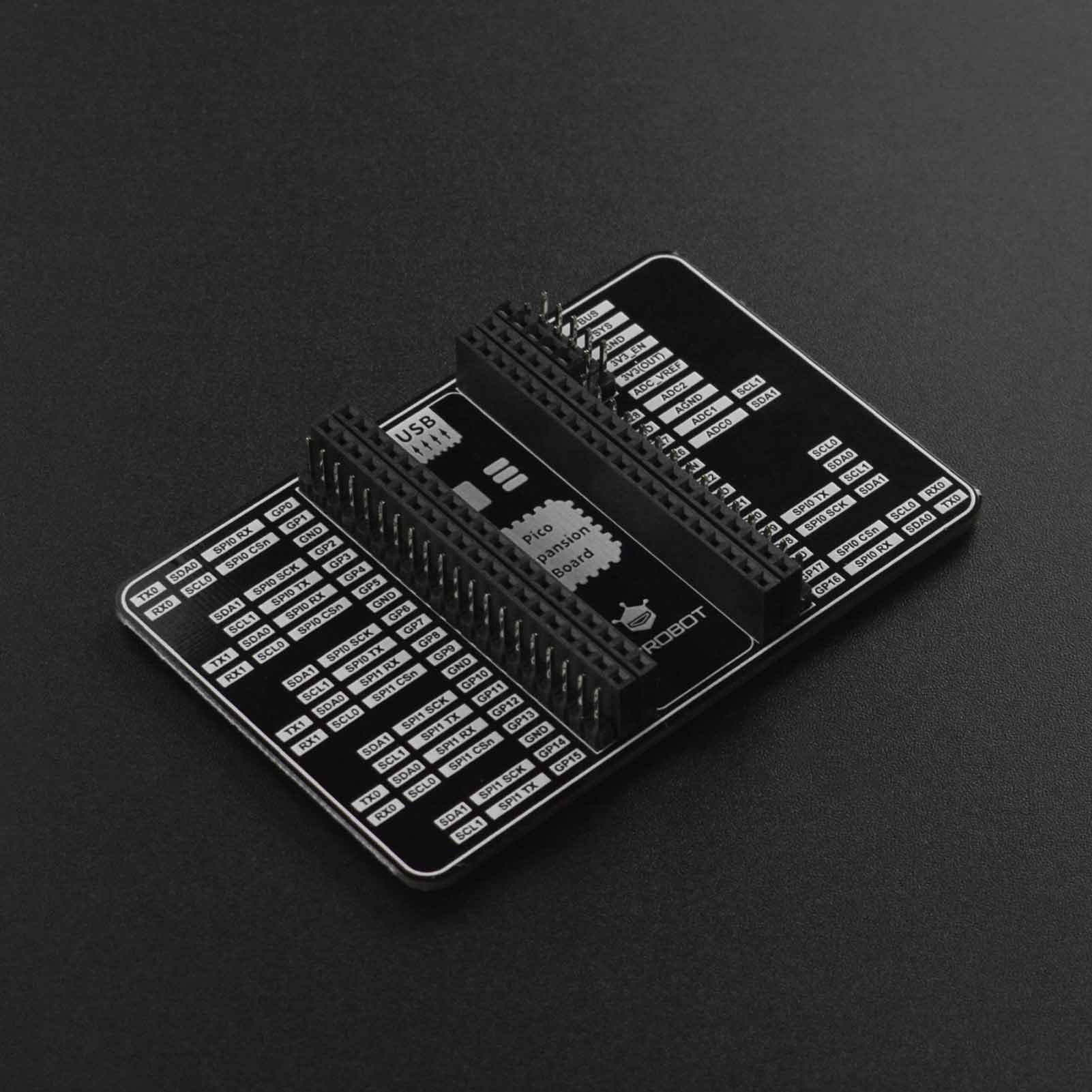 Pico IO扩展板（适配树莓派Raspberry Pi Pico 2 W和Pico）