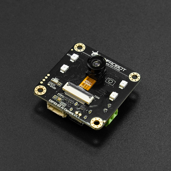 ESP32-S3 AI智能摄像头模块（红外夜视、边缘AI计算）