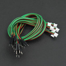 电缆&电线-Gravity: PH2.0转杜邦公头数字量连接线(30cm)