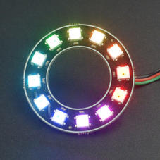 电子器件-WS2812-12 RGB LED Ring