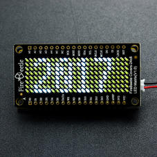 LEDs-FireBeetle 24×8 LED点阵屏（白色）