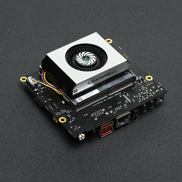 LattePanda Mu Ultra 拿铁熊猫x86端侧AI计算模块套件（含迷你载板和散热）