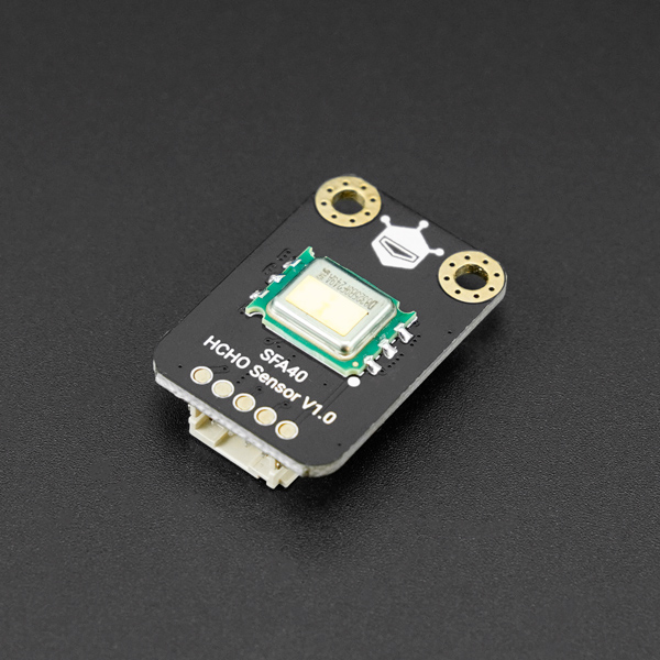 DFRobot创客商城新品推荐Gravity: SFA40甲醛传感器 - 抗酒精干扰，精准检测HCHO