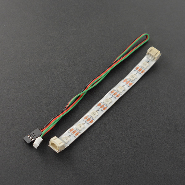 WS2812 RGB 全彩灯带（7灯珠）-可编程氛围灯