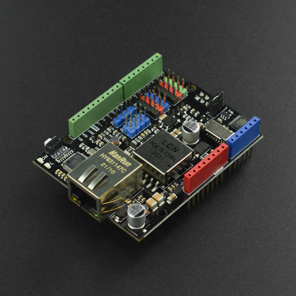 PoE以太网络扩展板-W5500(Arduino兼容）