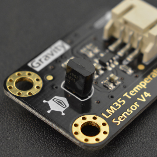 Gravity: 模拟LM35线性温度传感器(Arduino兼容)