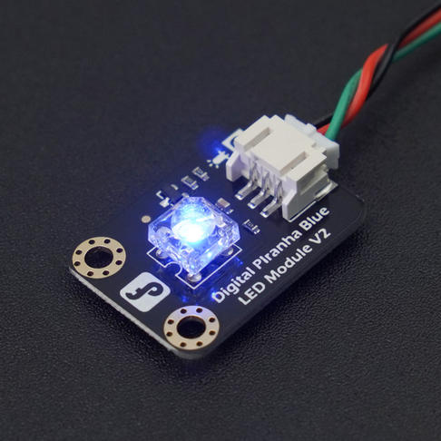 Gravity: 数字食人鱼蓝色LED发光模块(Arduino兼容)