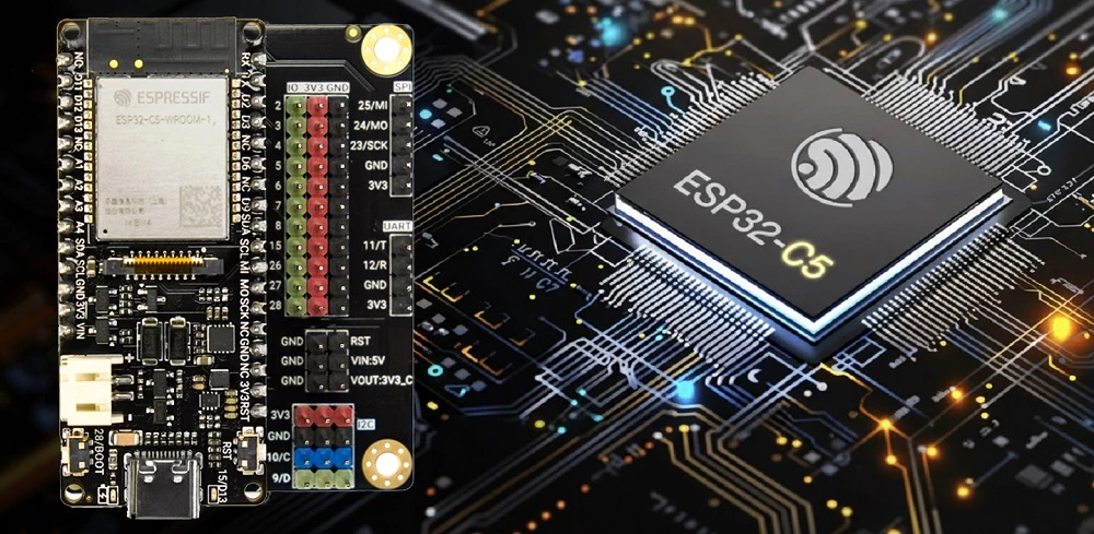 带 IO 扩展板的 FireBeetle 2 ESP32-C5.webp