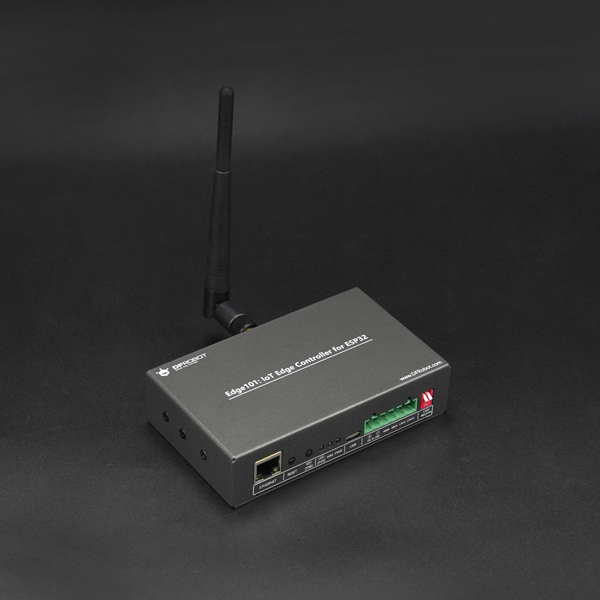 DFRobot新品推荐-EDGE101工业级ESP32物联网可编程控制器（RS485、CAN、ETH）