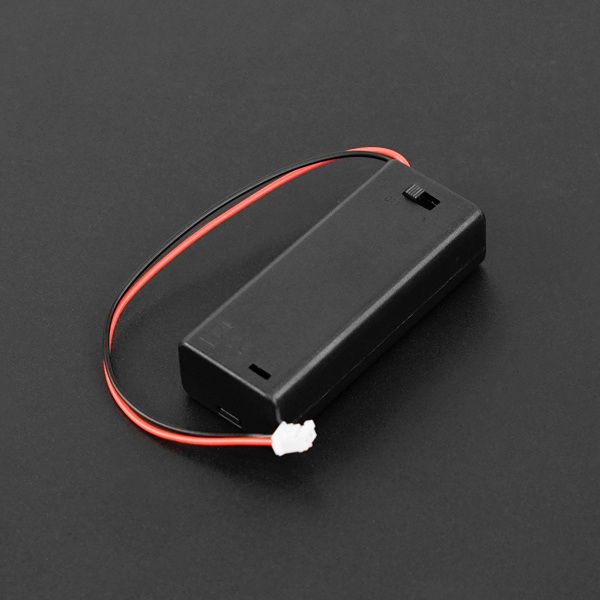 2节7号带盖带开关电池盒