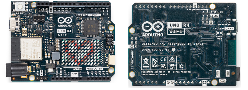 Arduino UNO R4控制器WiFi版-Arduino-DFRobot创客商城