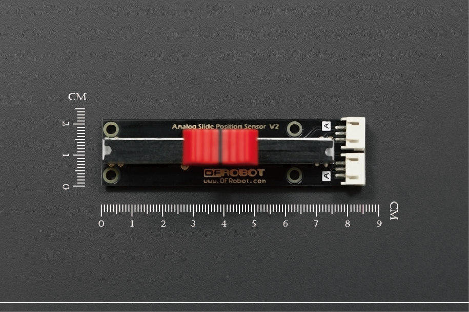 Gravity: 模拟Slider60直滑传感器(Arduino兼容) 