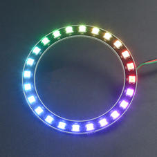 电子器件-WS2812-24 RGB LED Ring