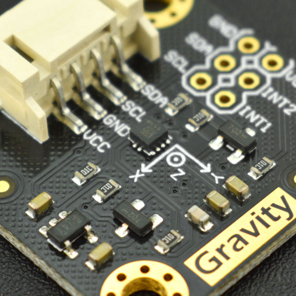 Gravity: I2C LIS2DH 三轴加速度计 