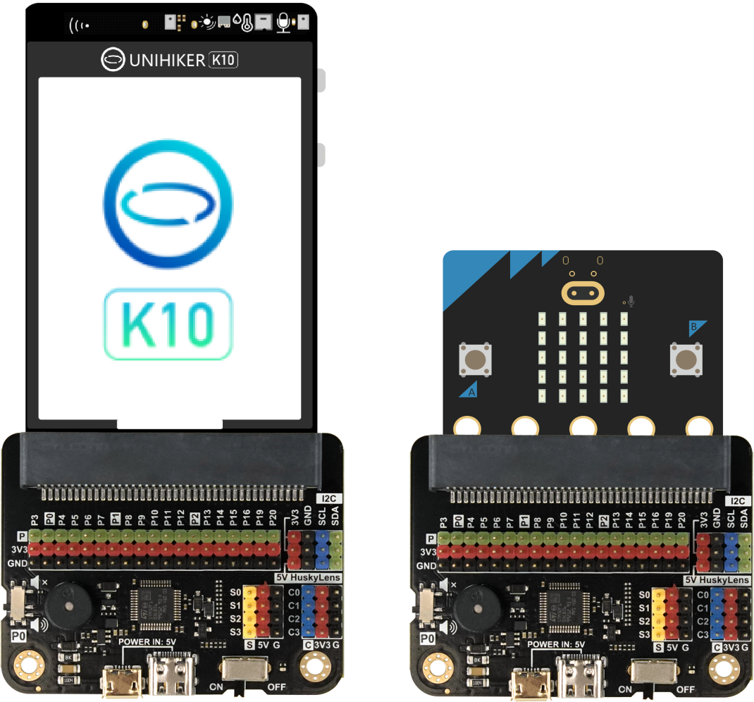 行空板 K10 IO扩展板插上K10和microbit示意图.png