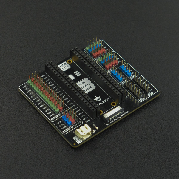 Gravity: Pico 扩展板（适配树莓派Raspberry Pi Pico 2 W和Pico）