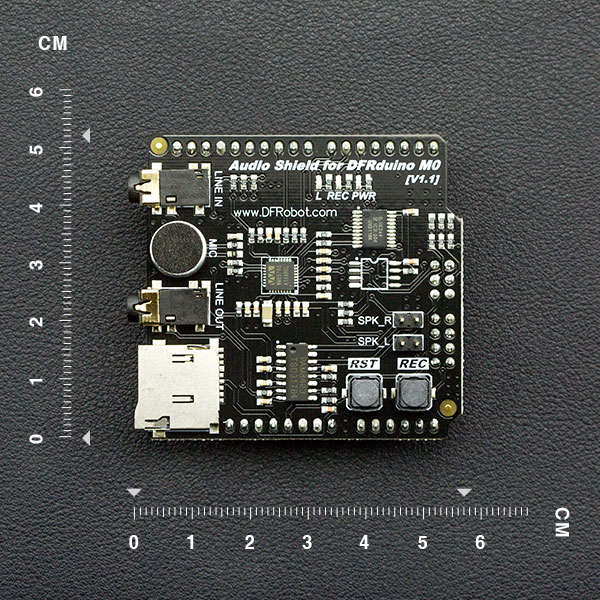 DFRduino M0 音频扩展板 