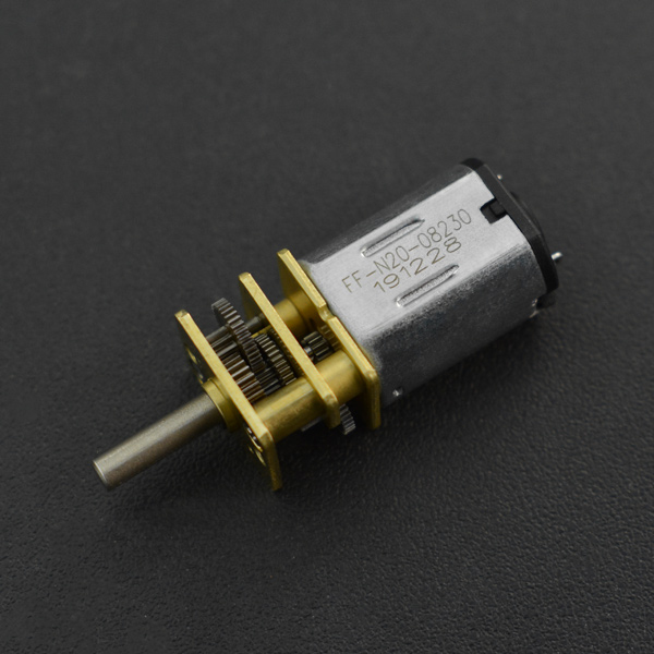 微型金属减速电机 (6V 50RPM 250g*cm)