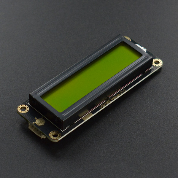 LCD-Gravity: I2C LCD1602 液晶显示屏 (绿底)