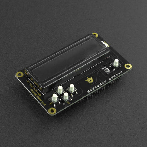 Arduino RGB LCD1602 按键扩展板 彩色字