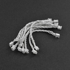 电缆&电线-两头PH2.0-3P白色硅胶绞线 长10cm(10根)