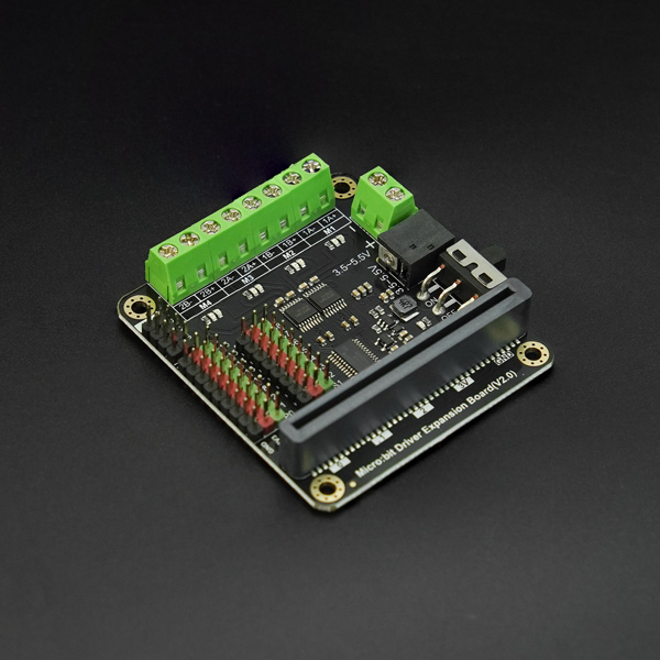 micro:bit电机驱动扩展板（兼容行空板M10/K10、micro:bit、掌控）