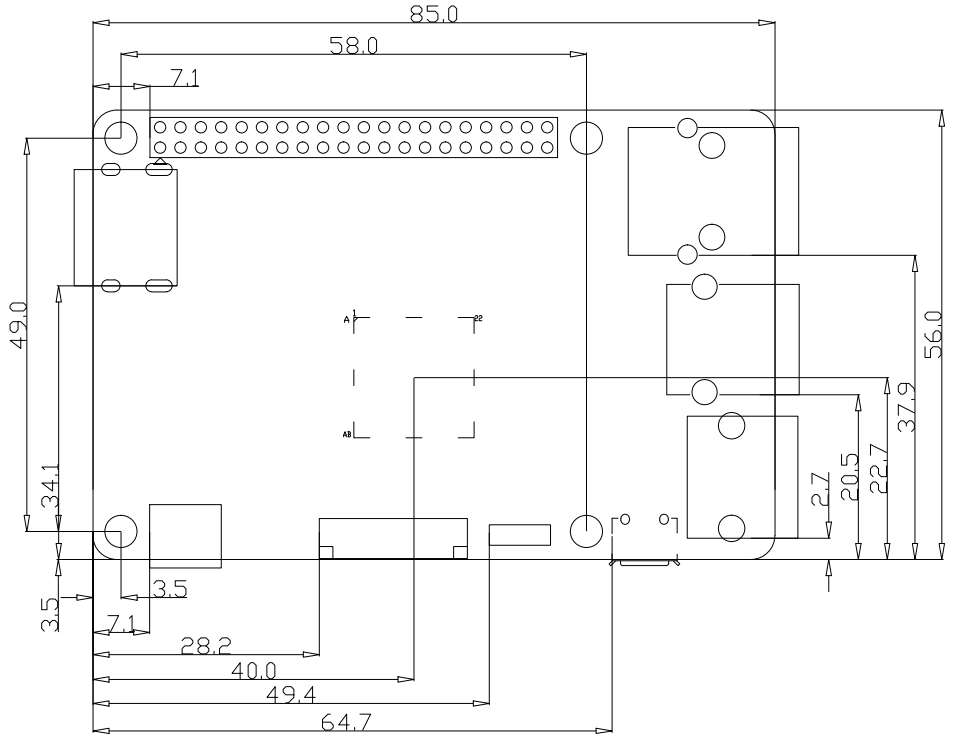 RDK X3 开发板 4GB 尺寸图.png