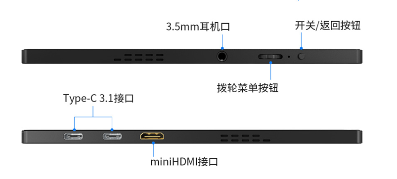 DFR1170 10.5英寸显示屏接口示意图.png