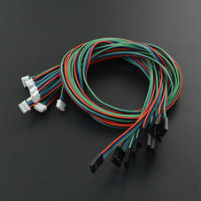 电缆&电线-Gravity: 4Pin IIC/I2C/UART传感器连接线（50cm）