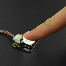 传感器-Gravity: 带LED灯的数字按钮  白色