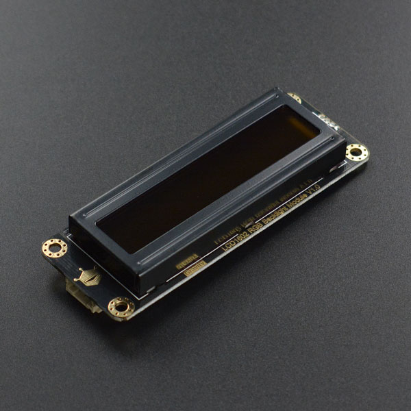 LCD-Gravity: I2C LCD1602 RGB彩色字体液晶屏