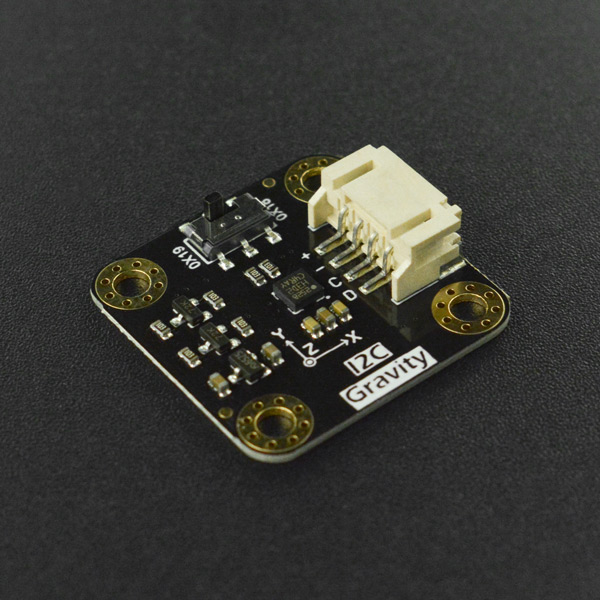 Gravity:I2C H3LIS200DL三轴加速度传感器