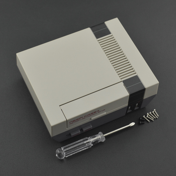 NES游戏机风格树莓派外壳 NESPi Case+(带转接板)