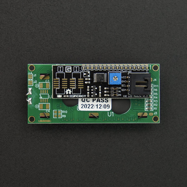 I2C LCD1602液晶模块(兼容Arduino Gadgeteer)