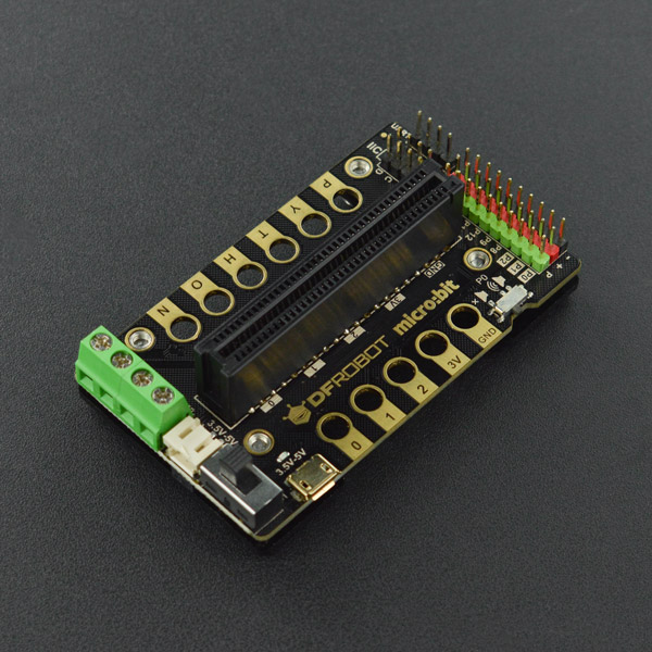 DFRobot创客商城热卖推荐micro:bit掌控I/O扩展板（兼容行空板M10/K10、micro:bit、掌控）