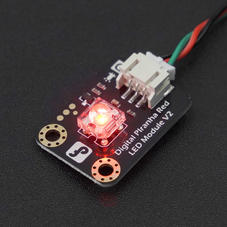 Gravity: 数字食人鱼红色LED发光模块(Arduino兼容)