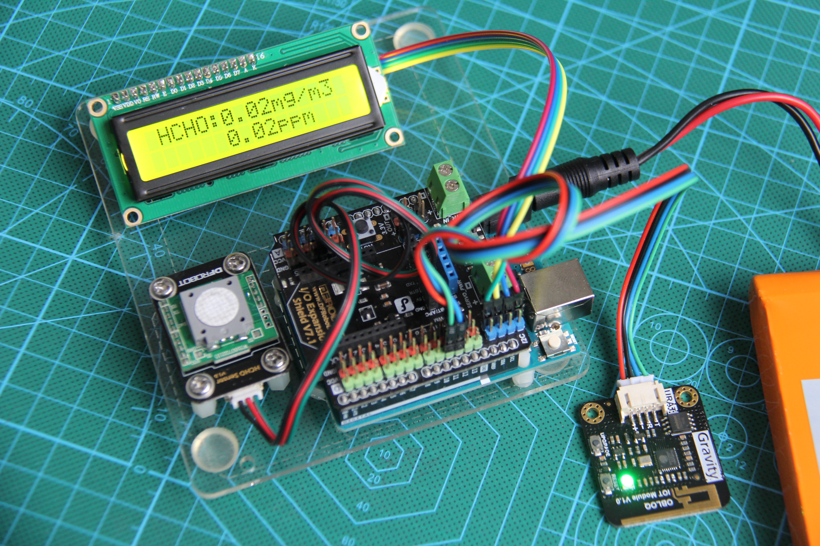 花10分钟DIY一个物联网甲醛监测装置